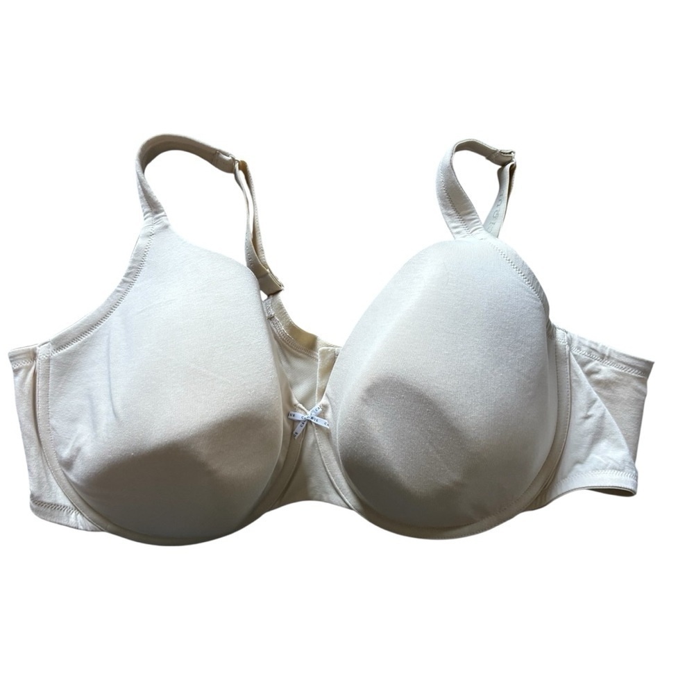 Cacique 50DD Lane Bryant Lightly Lined Full Coverage Bra Nude Underwire Classic - Picture 3 of 14